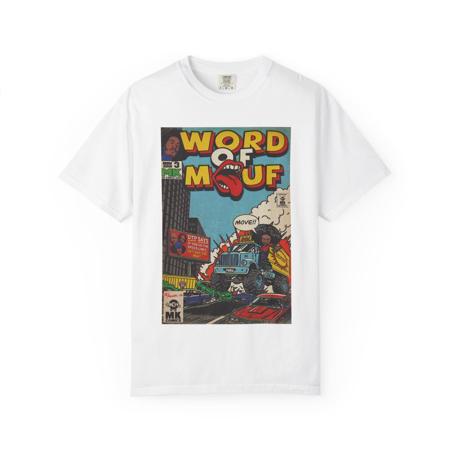 Word of Mouf - Unisex Comfort Colors T-shirt