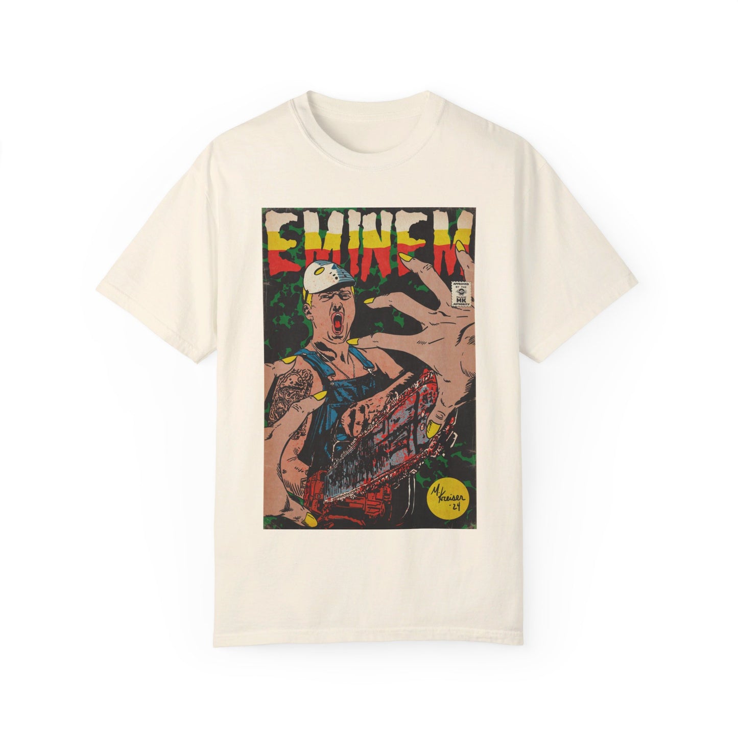 Eminem - Comic Book Art - Unisex Comfort Colors T-shirt