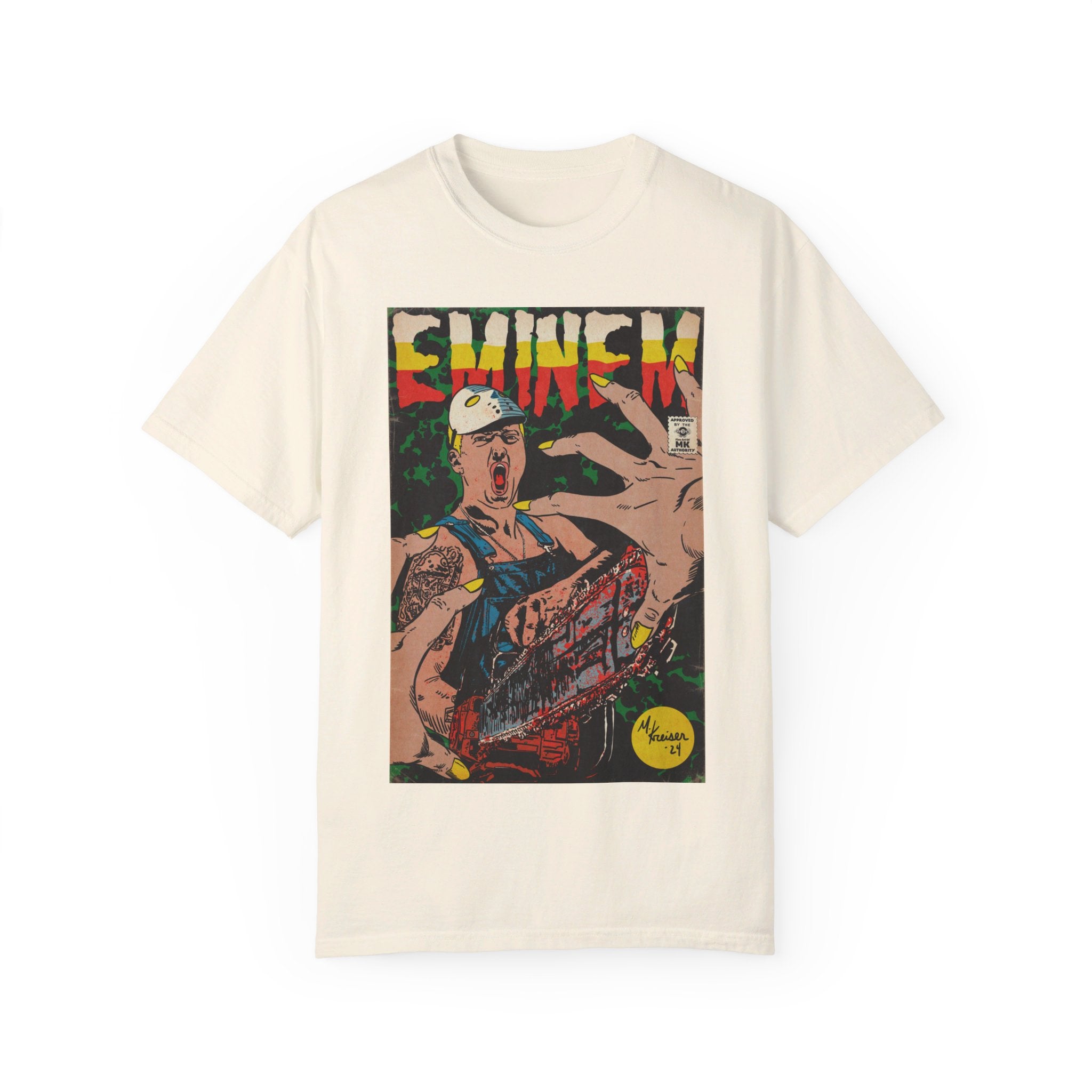Em - Comic Book Art - Unisex Comfort Colors T-shirt