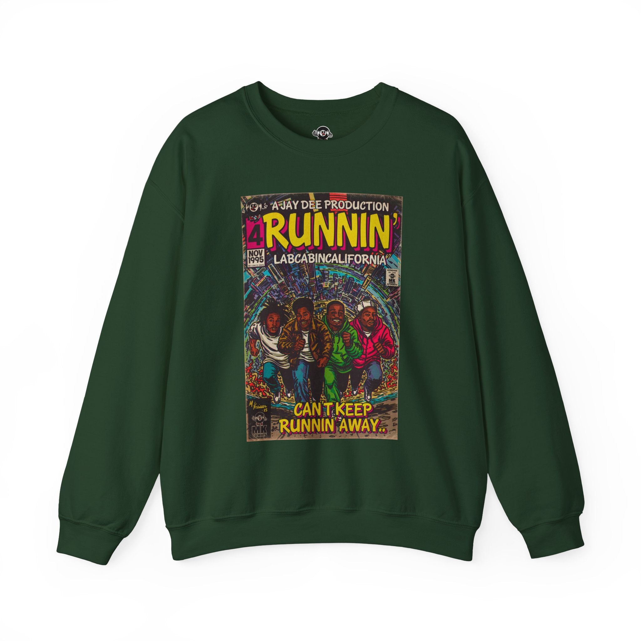 Runnin' - Unisex Heavy Blend™ Crewneck Sweatshirt