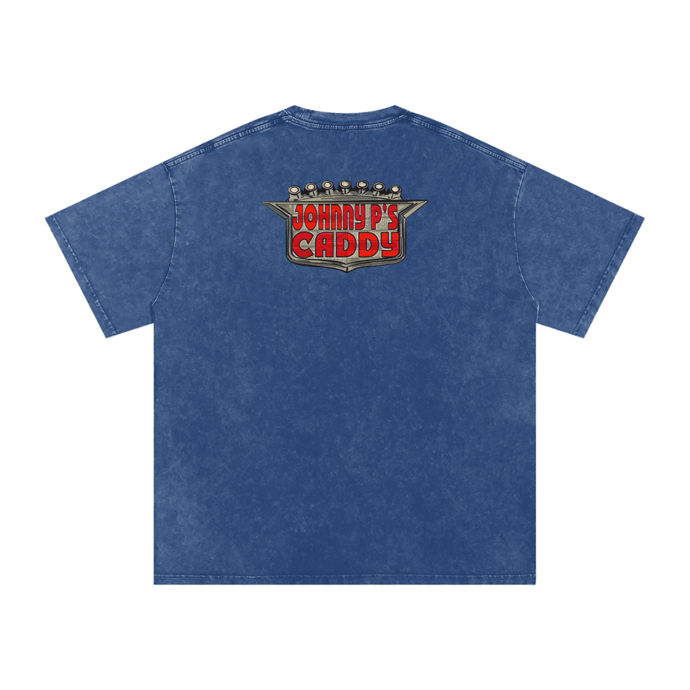 Johnny P's Caddy - Snow Washed Oversized Cotton T-Shirt