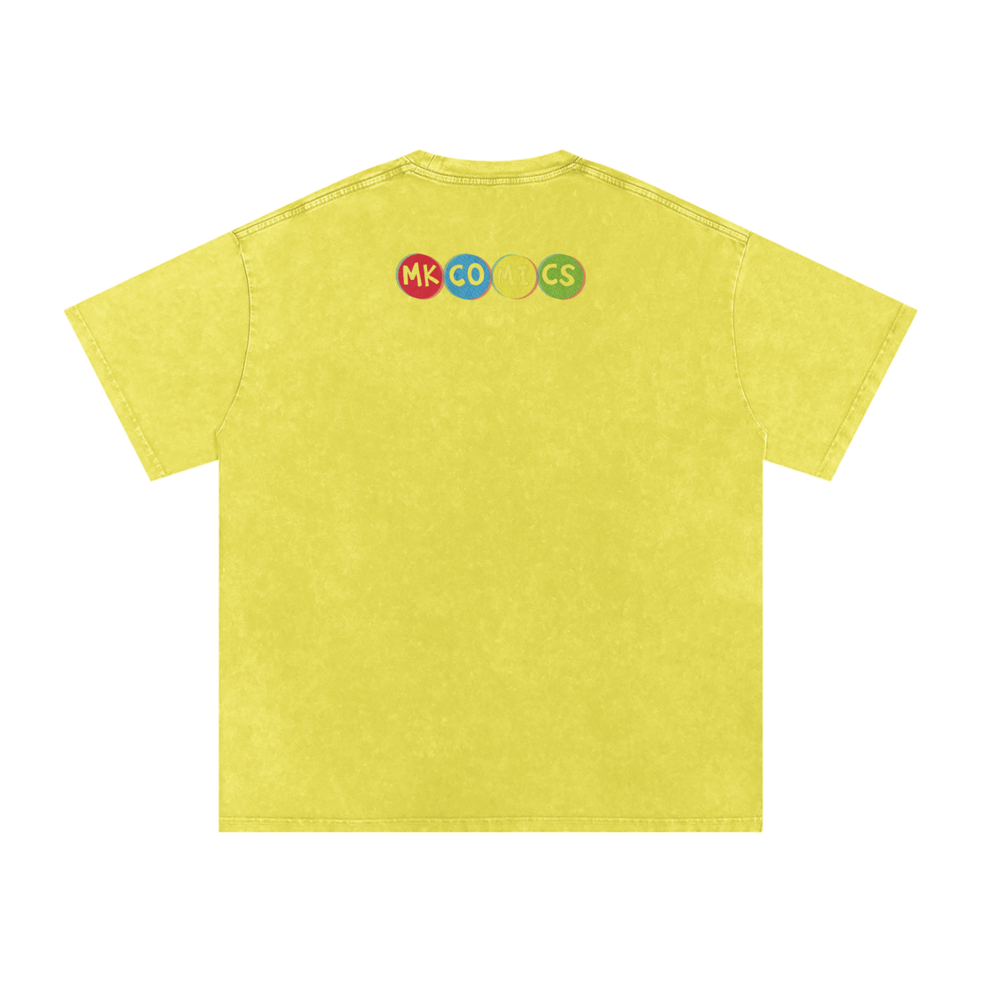 Twisted - Snow Washed Oversized Cotton T-Shirt