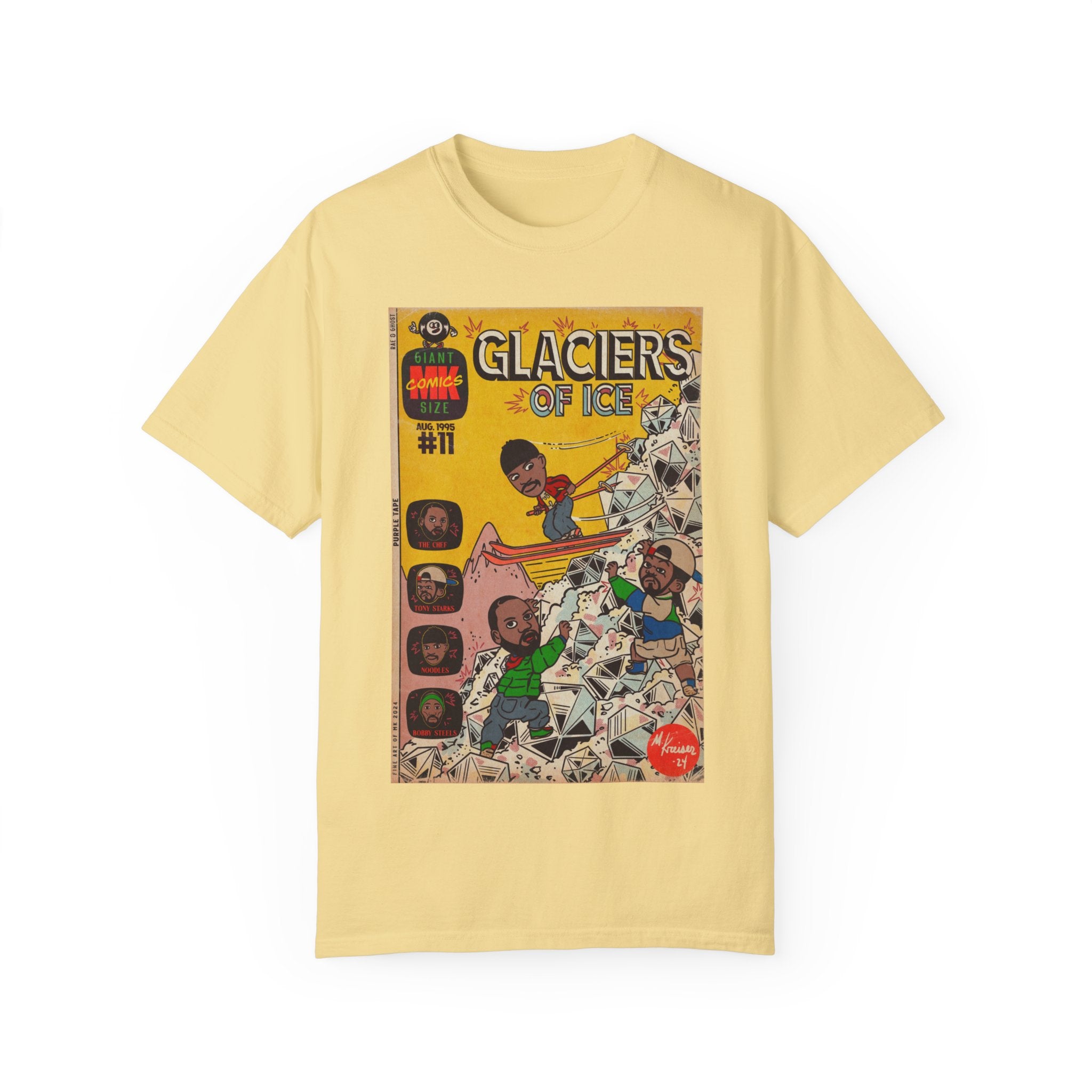 Glaciers of Ice - Unisex Comfort Colors T-shirt