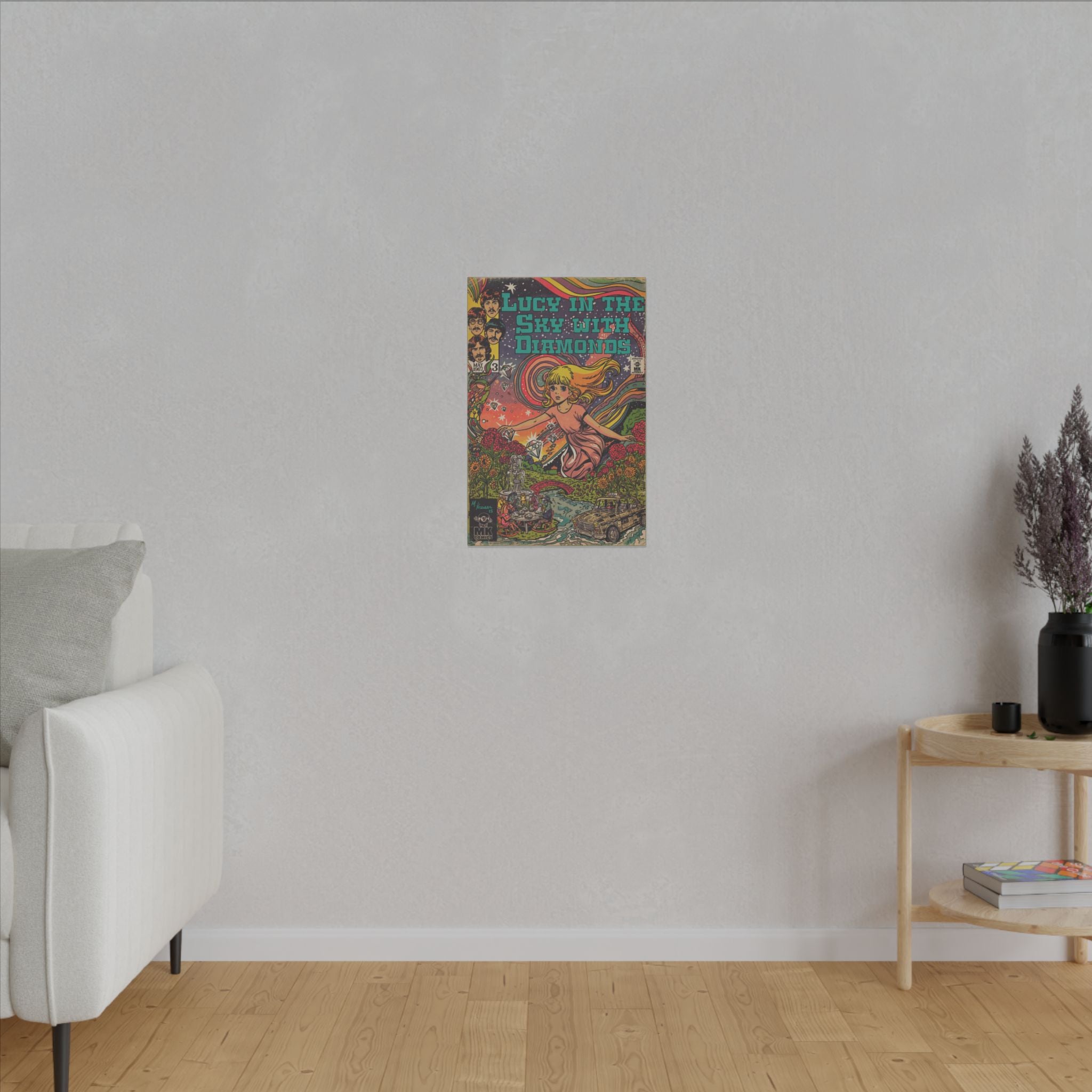 Lucy in the Sky with Diamonds - Matte Canvas, Stretched, 0.75" (Multi-Size)