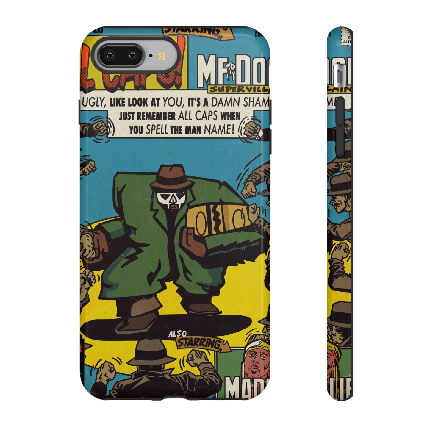 MF DOOM - All Caps - Tough Phone Cases