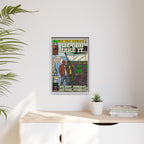 We Gon' Make It - Matte Canvas, Framed (Multi-color)