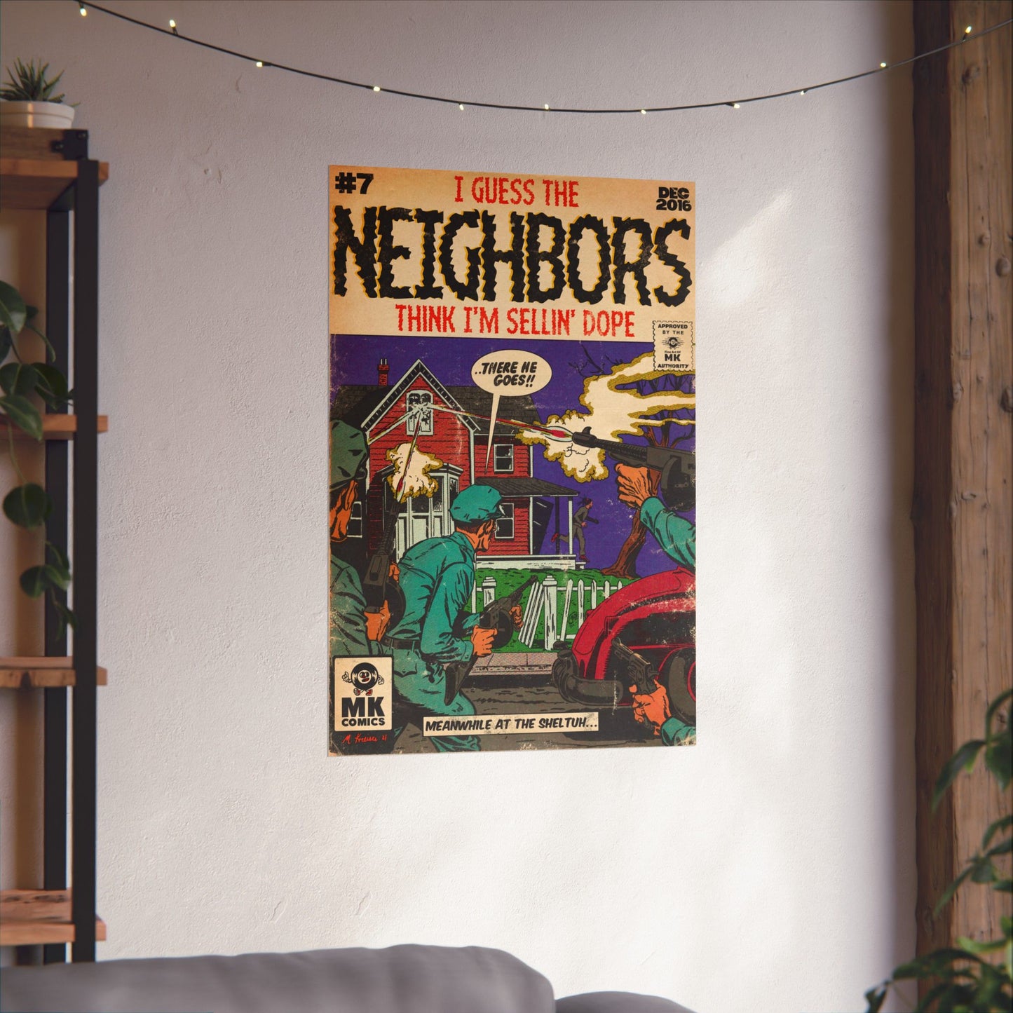 Neighbors - Vertical Matte Posters