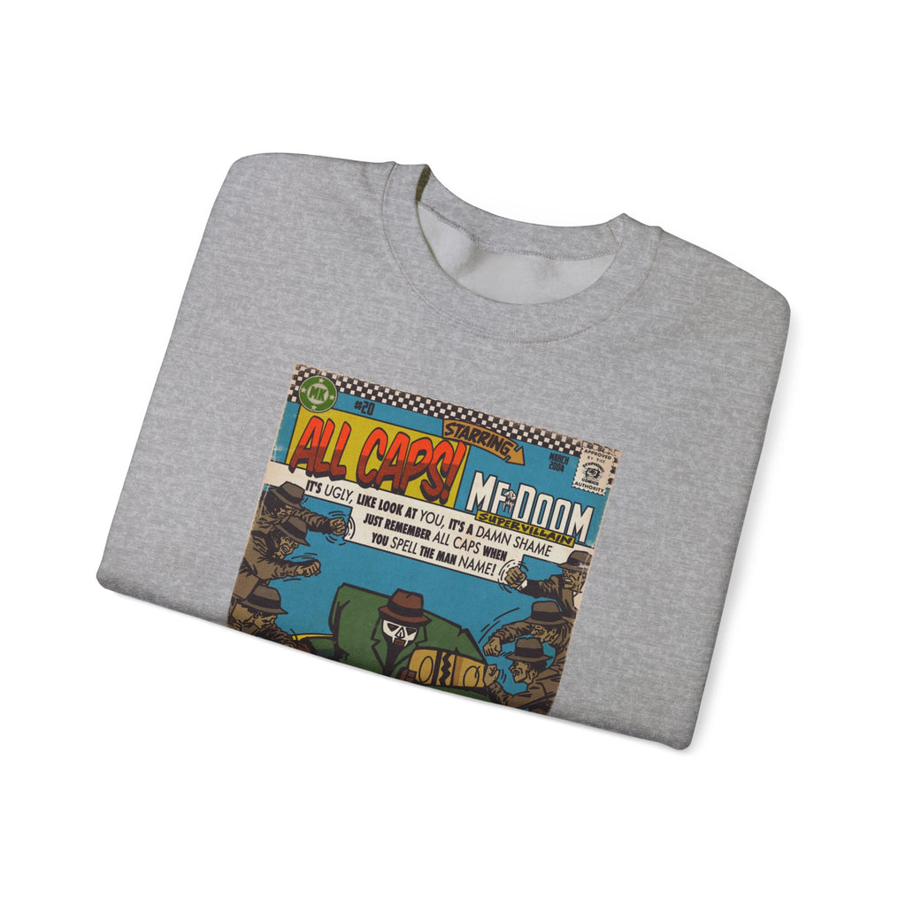 All Caps - Unisex Heavy Blend™ Crewneck Sweatshirt