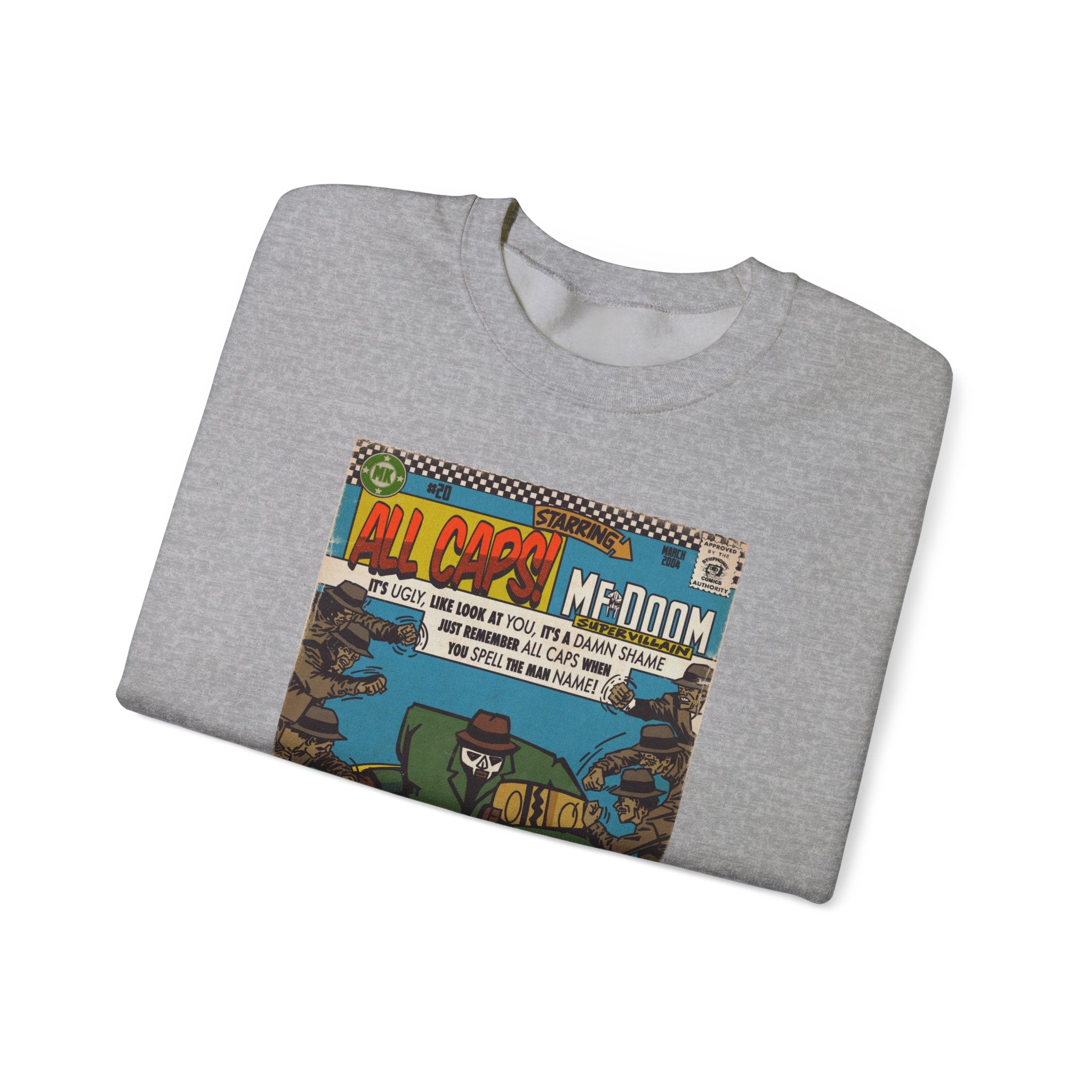 All Caps - Unisex Heavy Blend™ Crewneck Sweatshirt