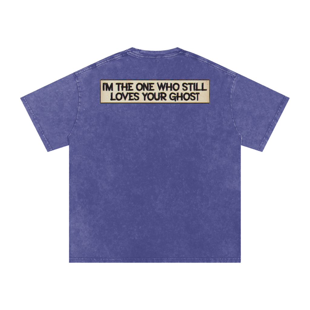 True Believer - Snow Washed Oversized Cotton T-Shirt