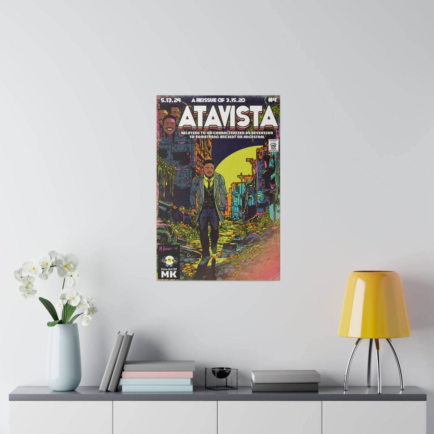 Childish Gambino - Atavista - Matte Canvas, Stretched, 0.75"