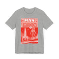 Man on the Moon - RED VARIANT - Unisex Jersey Short Sleeve Tee