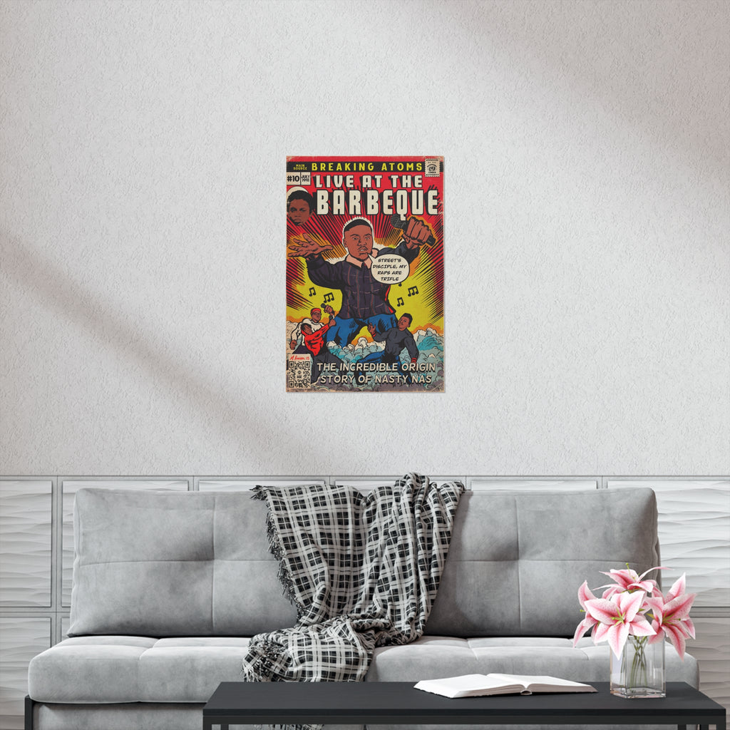 Live at the Barbeque - Premium Matte Vertical Posters