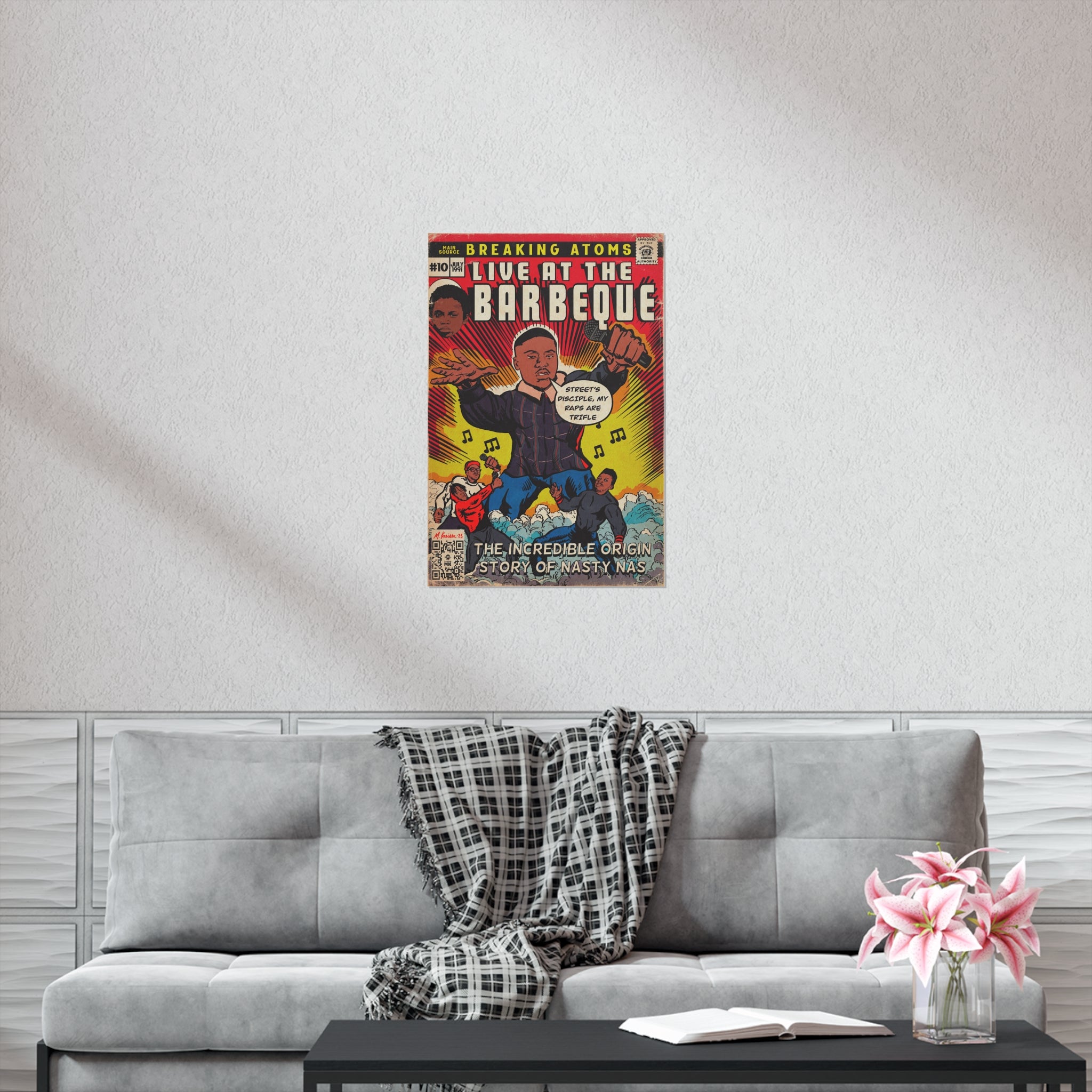 Live at the Barbeque - Premium Matte Vertical Posters