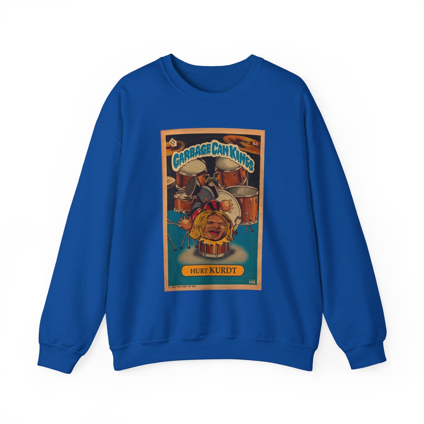 Hurt KURDT - Garbage Can Kings - Nirvana - Unisex Heavy Blend™ Crewneck Sweatshirt