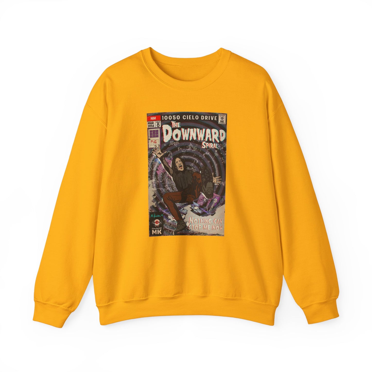 NIN - The Downward Spiral - Unisex Heavy Blend™ Crewneck Sweatshirt