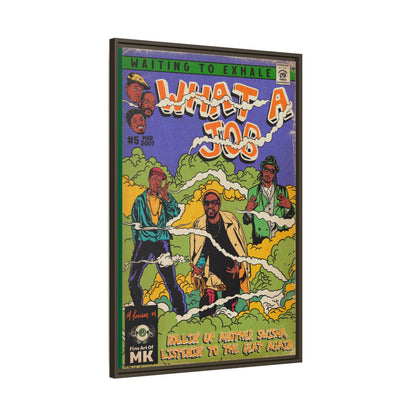 Devin The Dude, Snoop Dogg, Andre 3000 - What A Job - Gallery Canvas Wraps, Vertical Frame