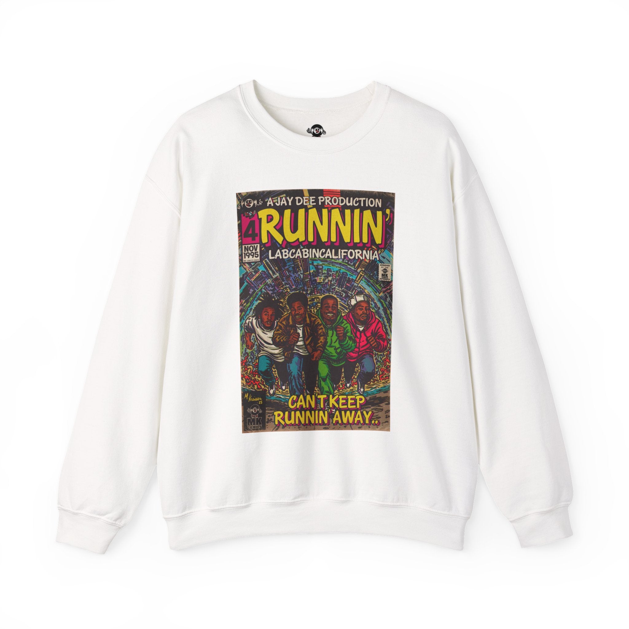 Runnin' - Unisex Heavy Blend™ Crewneck Sweatshirt