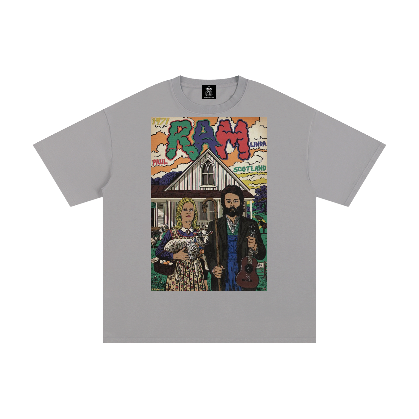 Ram - Unisex Pure Cotton T-Shirt