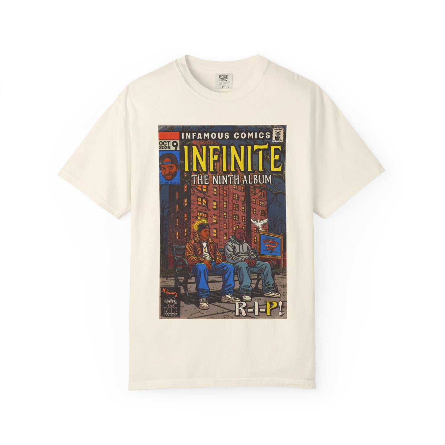 Infinite - Comic Book Art - Unisex Comfort Colors T-shirt