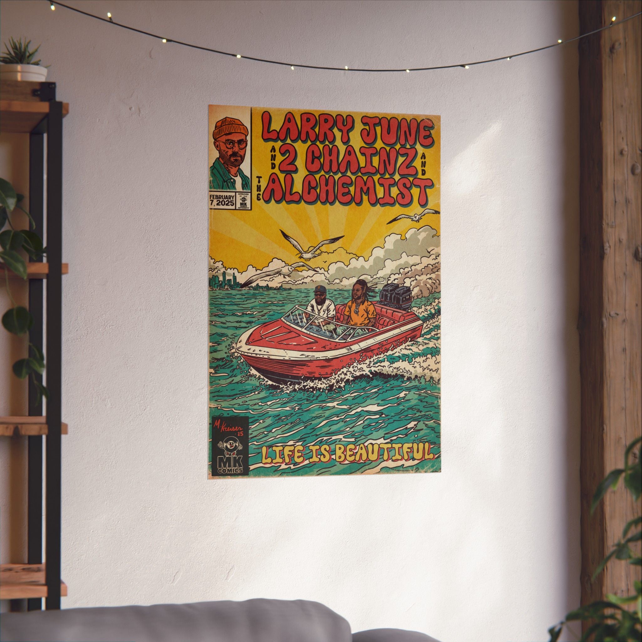 Life is Beautiful - Matte Vertical Posters