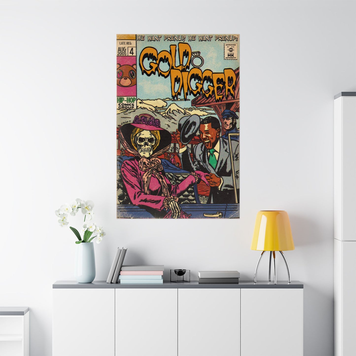 Gold Digger - Matte Vertical Posters