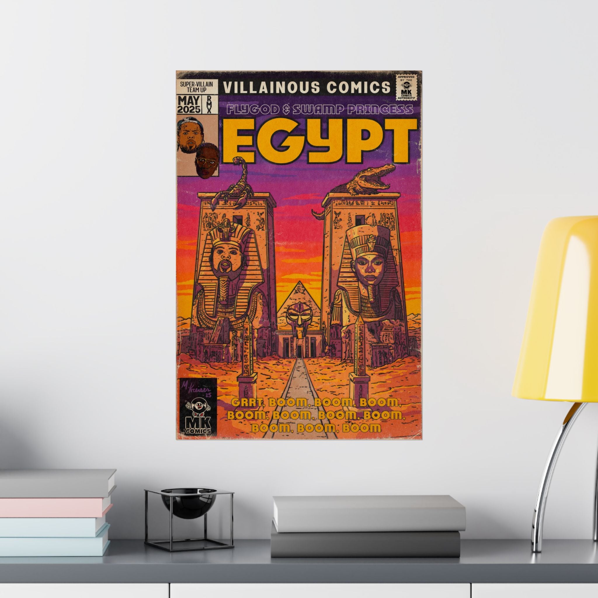 Egypt Remix - Matte Vertical Posters