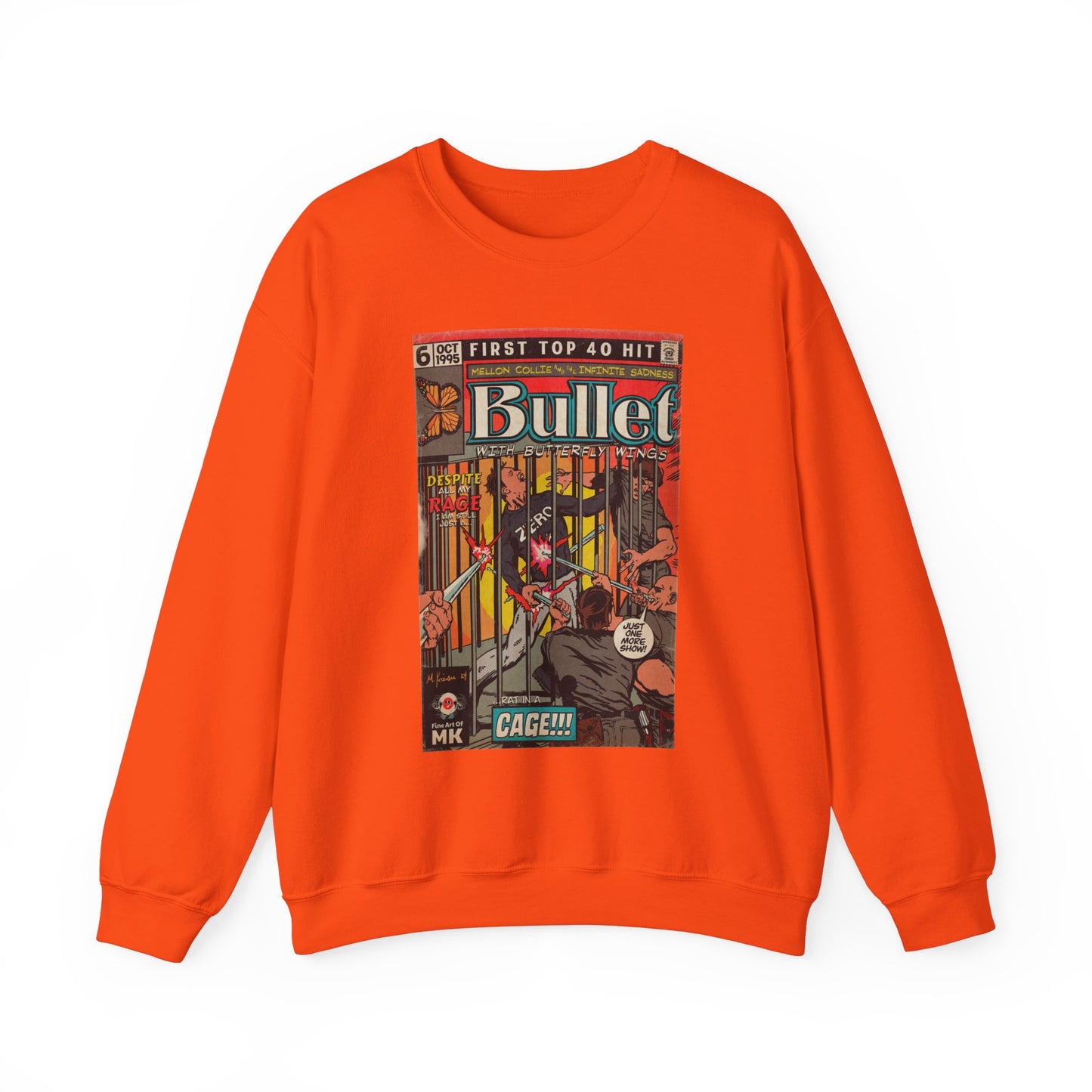 Smashing Pumpkins - Bullet With Butterfly Wings - Unisex Heavy Blend™ Crewneck Sweatshirt
