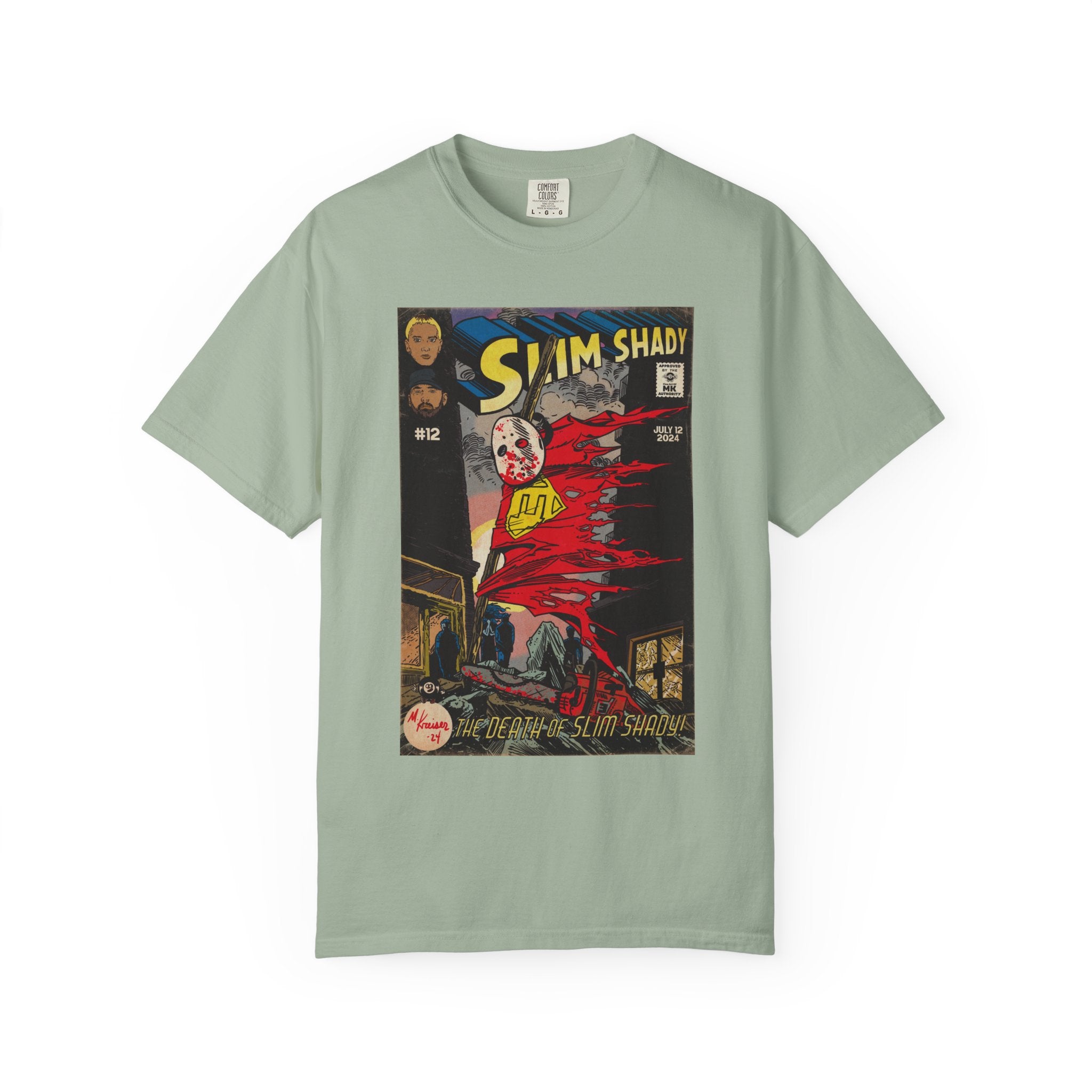 Death of Slim Shady - Unisex Comfort Colors T-shirt