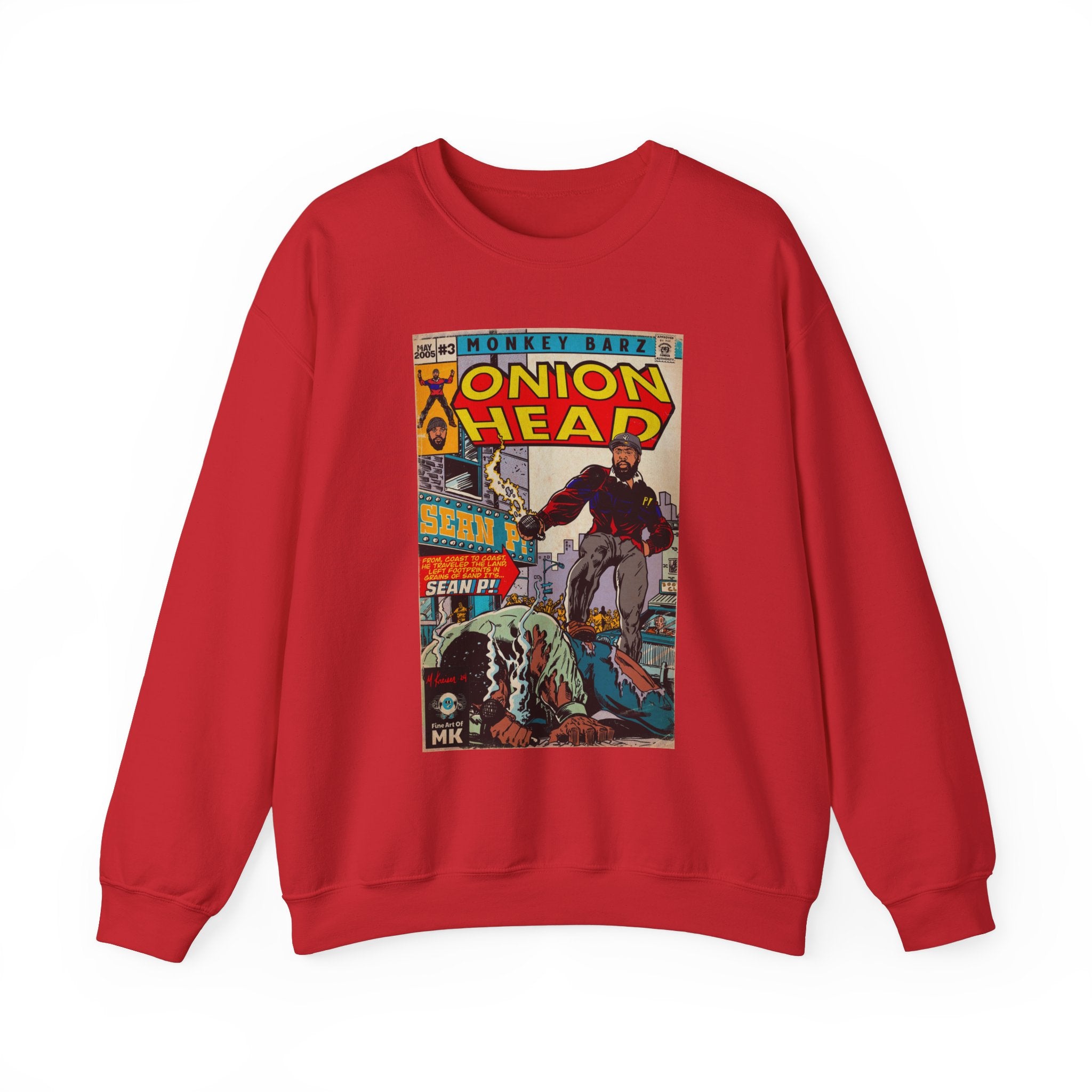 Onion Head - Unisex Heavy Blend™ Crewneck Sweatshirt
