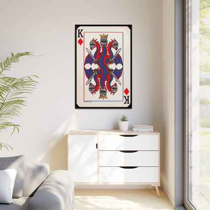 King Geedorah - Matte Canvas, Framed (Multi-color)