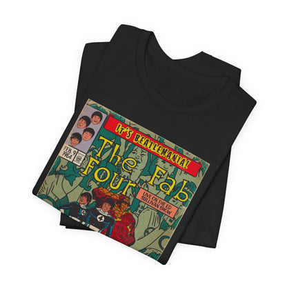 The Beatles - Beatlemania -  Unisex Jersey Short Sleeve Tee