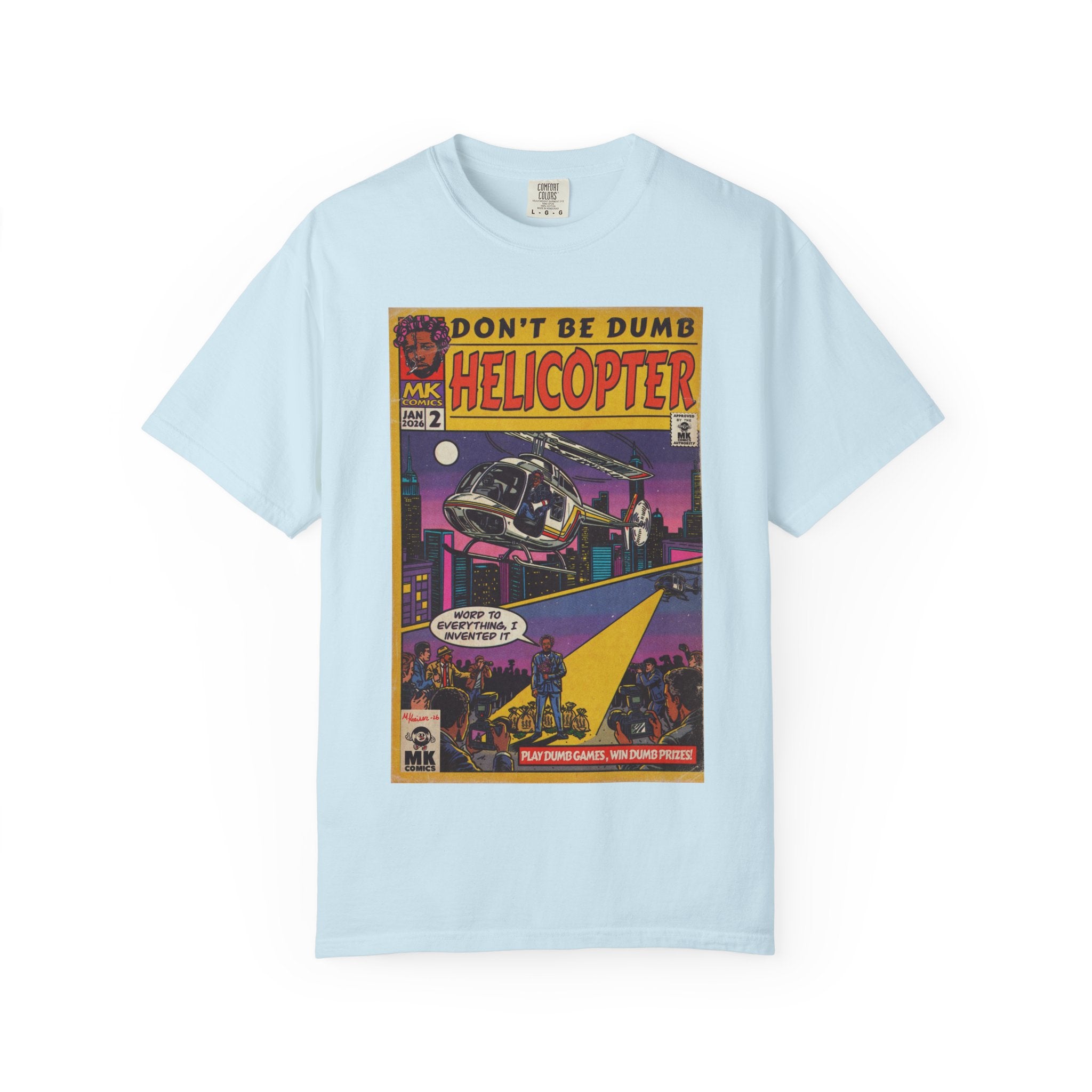 Helicopter - Unisex Comfort Colors T-shirt