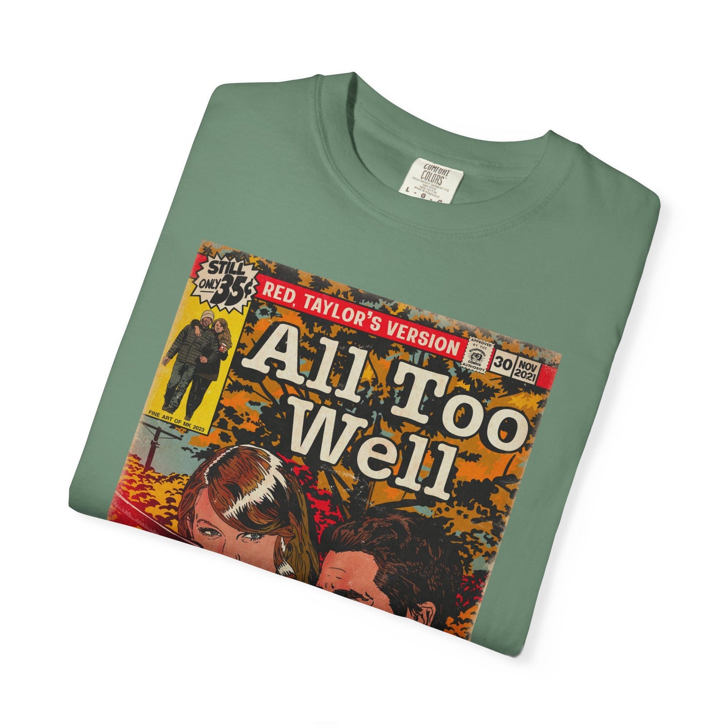 Taylor Swift - All Too Well - Unisex Comfort Colors T-shirt