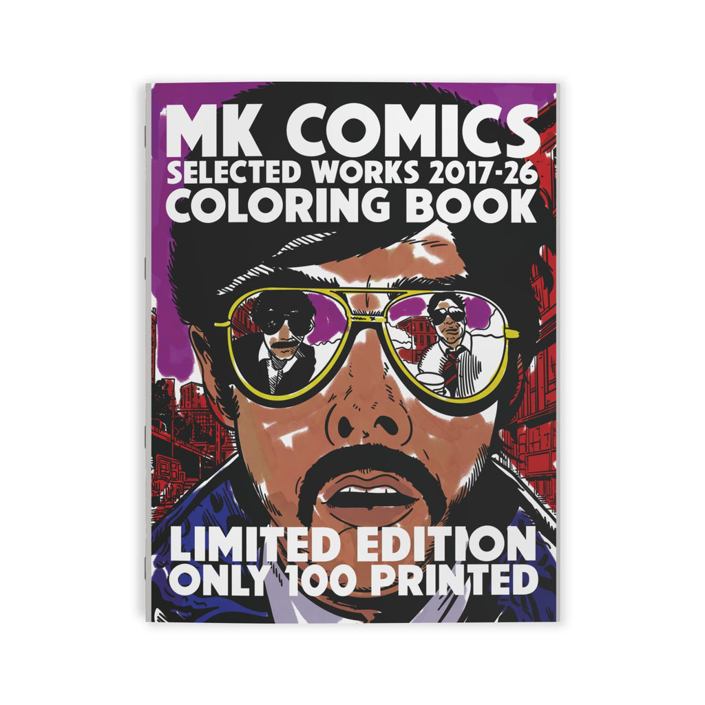 MK Comics - LTD Edition Coloring Book - ONLY 100 AVAILABLE