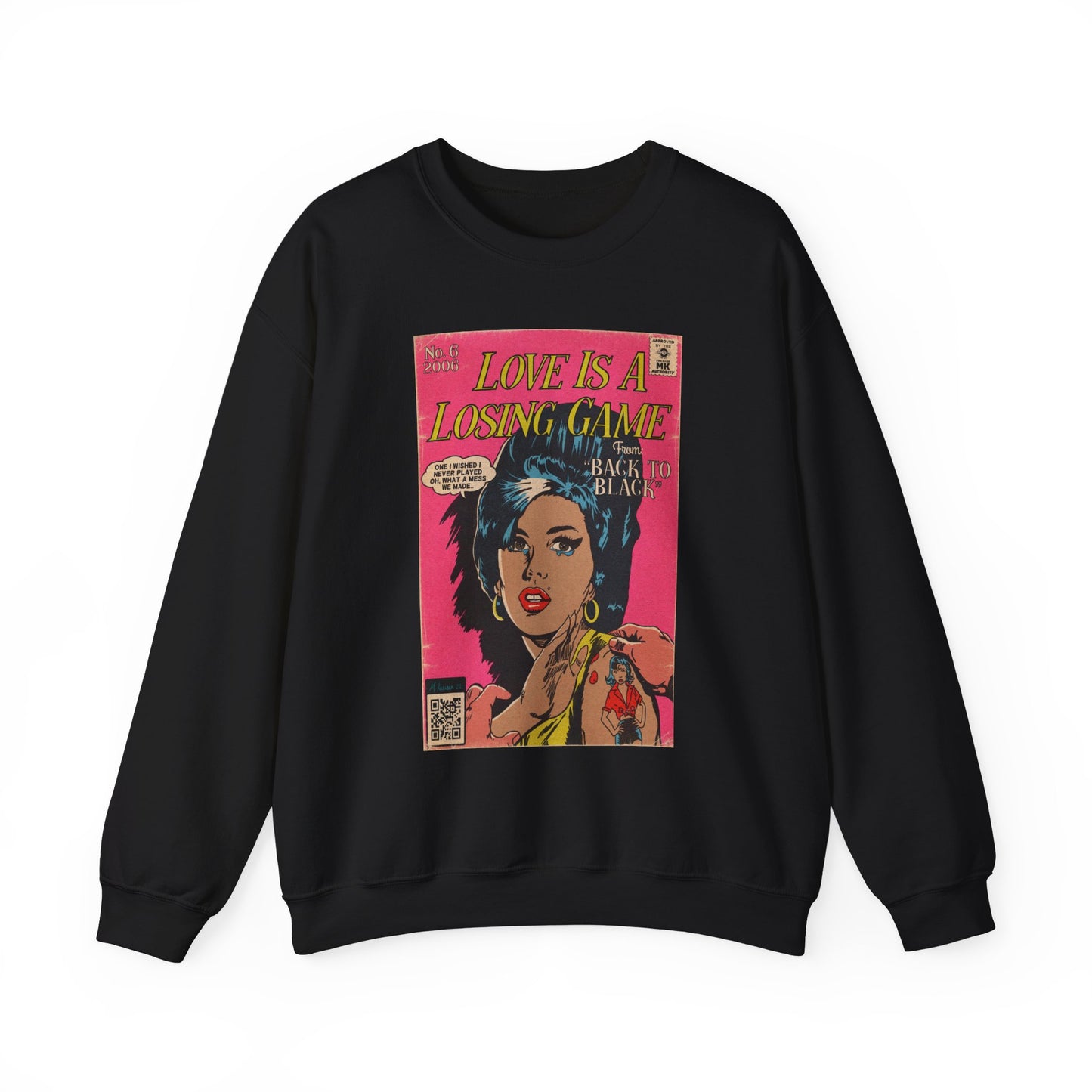 Amy Winehouse - Love Is A Losing Game - Unisex Heavy Blend™ Crewneck Sweatshirt