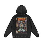 Tommy - Snow Washed Loose Cotton Hoodie