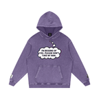 Jolene - Snow Washed Loose Cotton Hoodie
