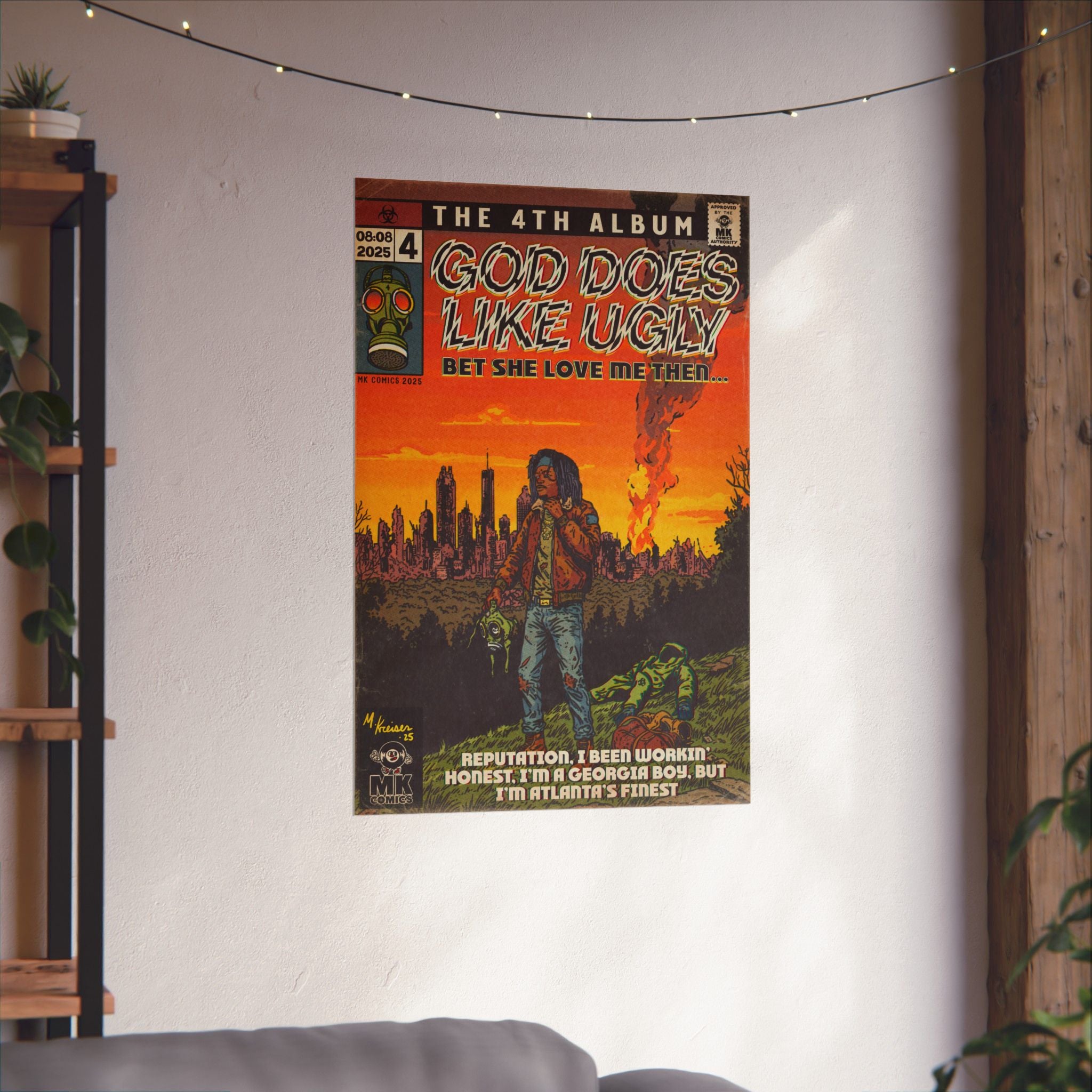 God Does Like Ugly - Matte Vertical Posters
