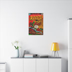 Rooster - Matte Canvas, Stretched, 0.75"