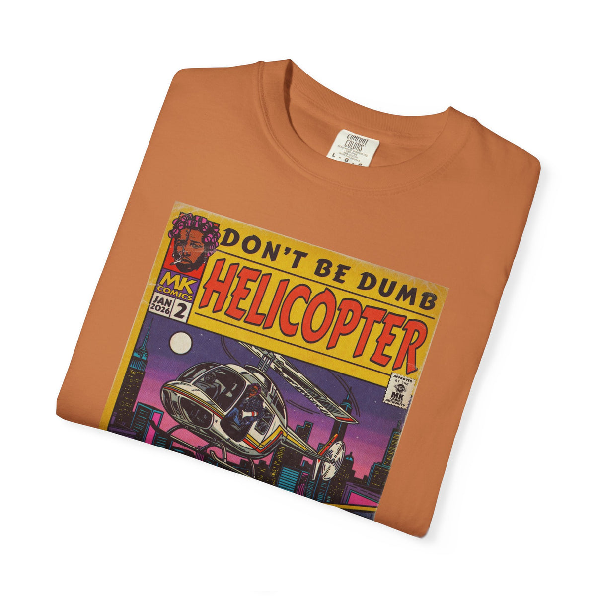 Helicopter - Unisex Comfort Colors T-shirt