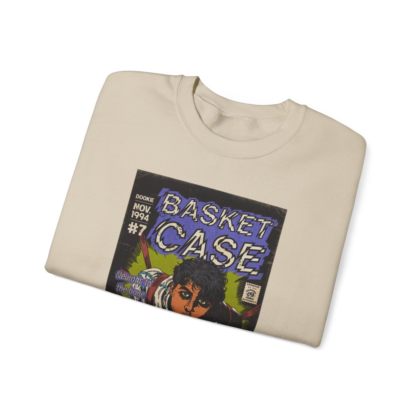 Green Day - Basket Case - Unisex Heavy Blend™ Crewneck Sweatshirt