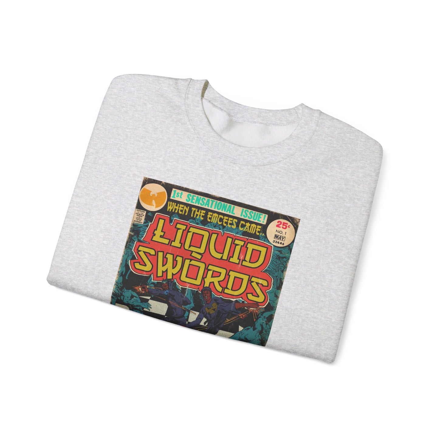 GZA/Genius - Liquid Swords - Unisex Heavy Blend™ Crewneck Sweatshirt