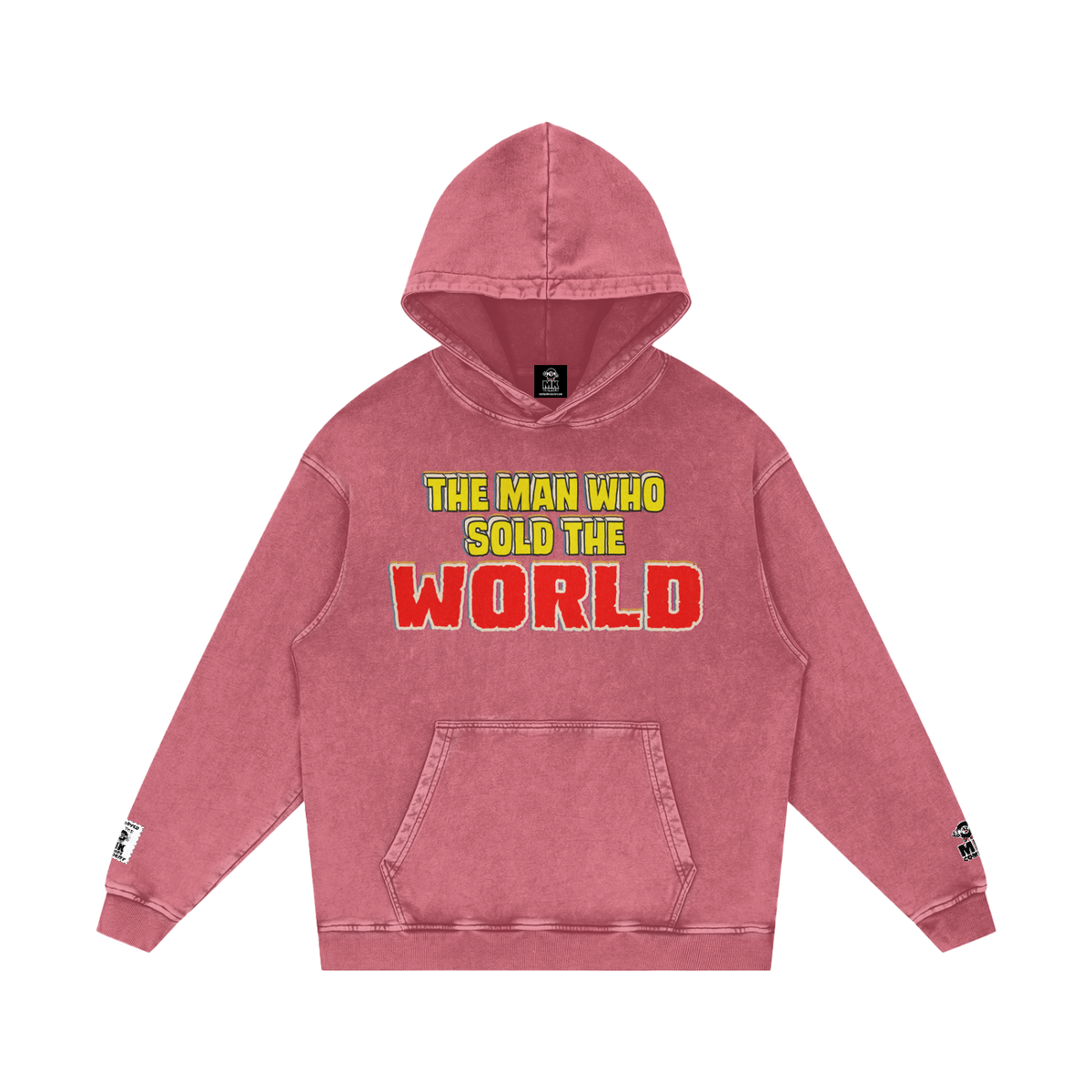 The Man who Sold the World - Snow Washed Loose Cotton Hoodie