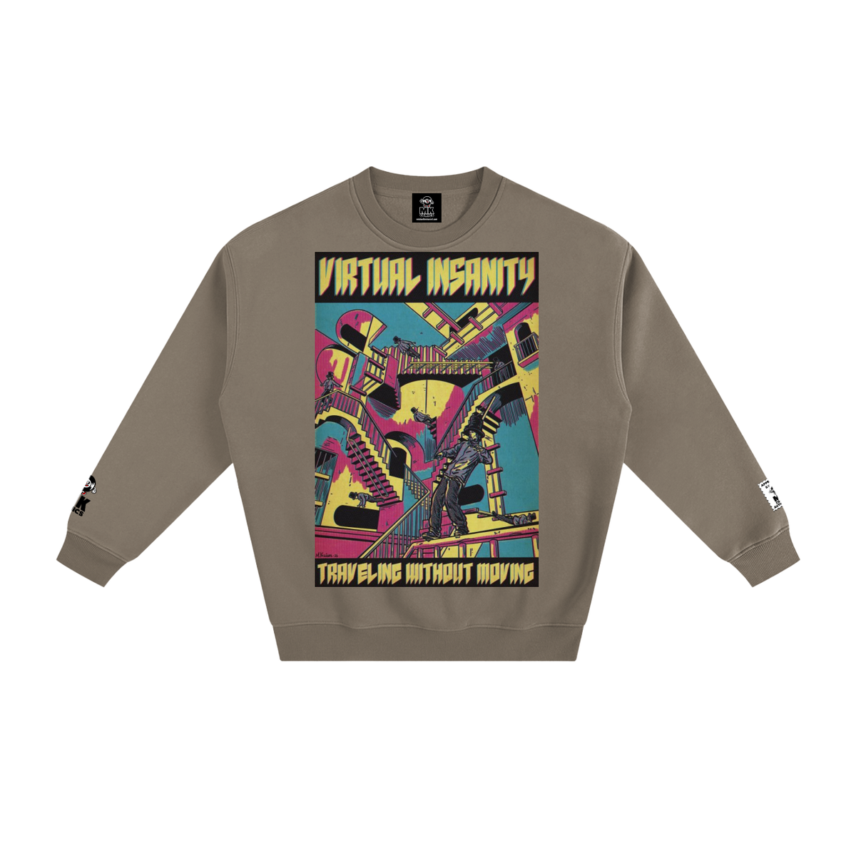 Virtual Insanity - Fleeced Sweatshirt