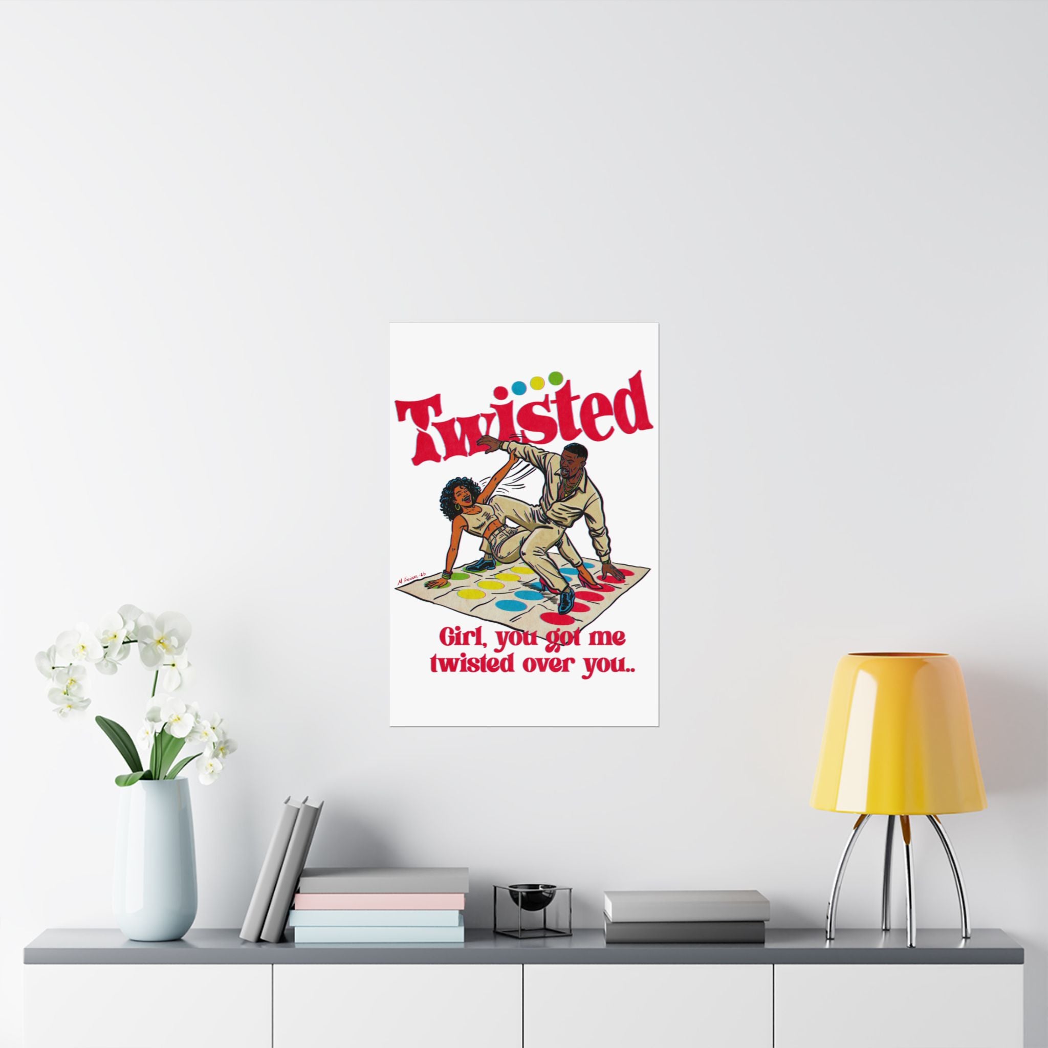 Twisted - Matte Vertical Posters