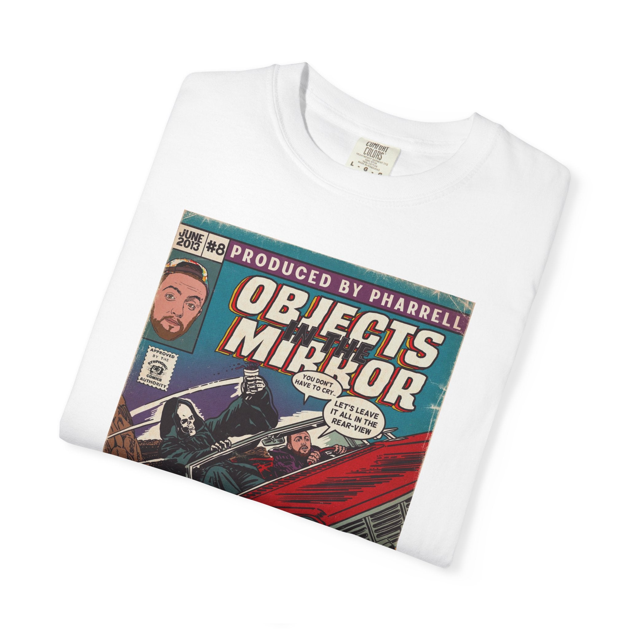 Objects in the Mirror - Unisex Comfort Colors T-shirt