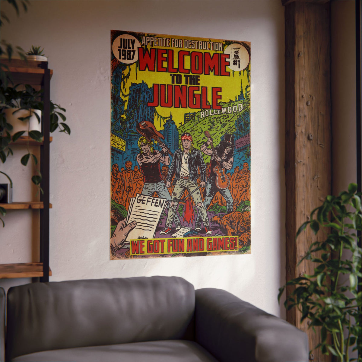Welcome to the Jungle - Matte Vertical Posters