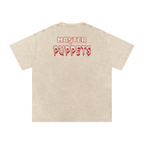 Master of Puppets - Snow Washed Oversized Cotton T-Shirt