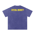 Virtual Insanity - Snow Washed Oversized Cotton T-Shirt